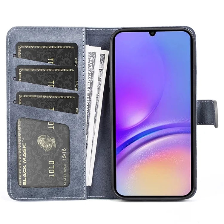 For Samsung Galaxy A05 4G Case Drop Proof PU Leather Wallet Phone Cover