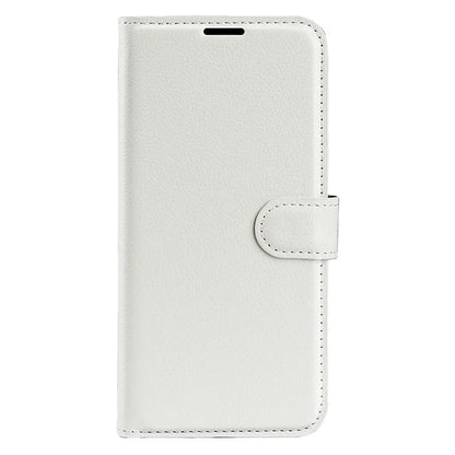 For Samsung Galaxy A05 4G Case Litchi Texture Folding Stand Leather Phone Shell