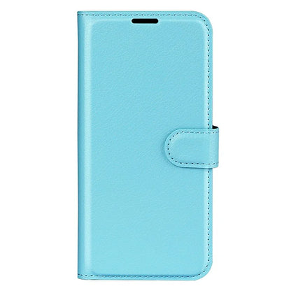 For Samsung Galaxy A05 4G Case Litchi Texture Folding Stand Leather Phone Shell