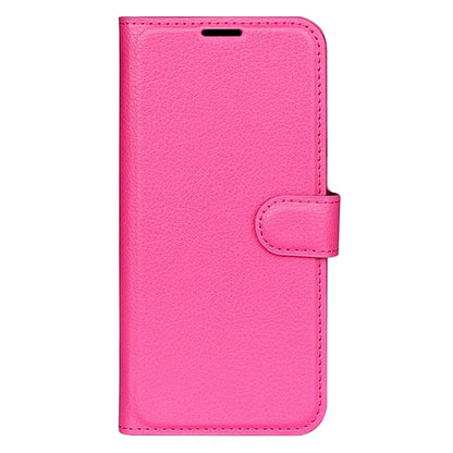 For Samsung Galaxy A05 4G Case Litchi Texture Folding Stand Leather Phone Shell