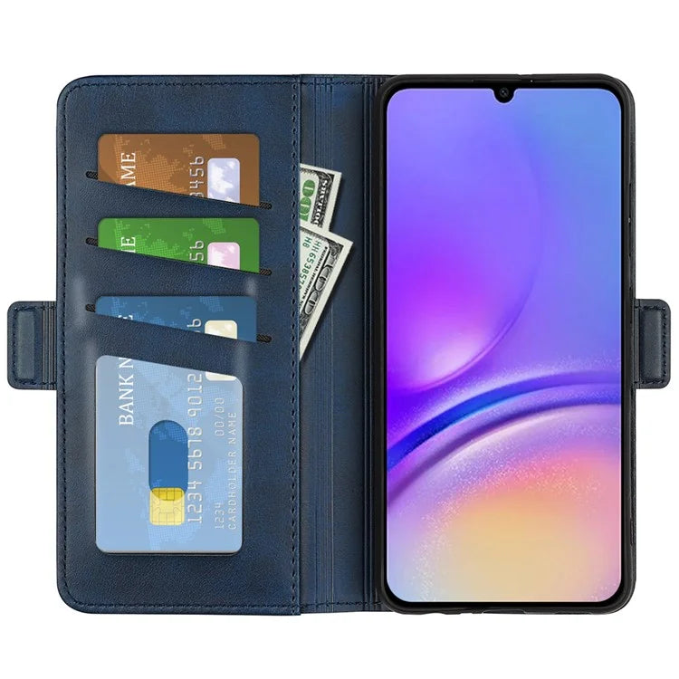 For Samsung Galaxy A05 4G Case Scratch Resistant Leather Wallet Stand Cellphone Cover
