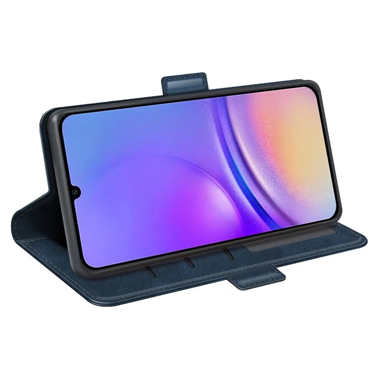 For Samsung Galaxy A05 4G Case Scratch Resistant Leather Wallet Stand Cellphone Cover