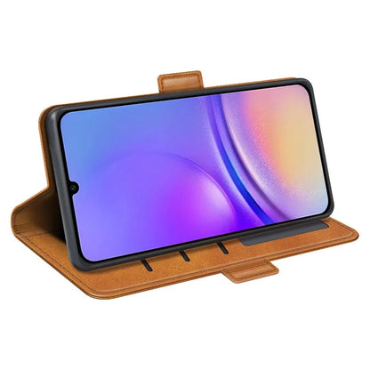 For Samsung Galaxy A05 4G Case Scratch Resistant Leather Wallet Stand Cellphone Cover