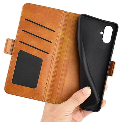 For Samsung Galaxy A05 4G Case Scratch Resistant Leather Wallet Stand Cellphone Cover