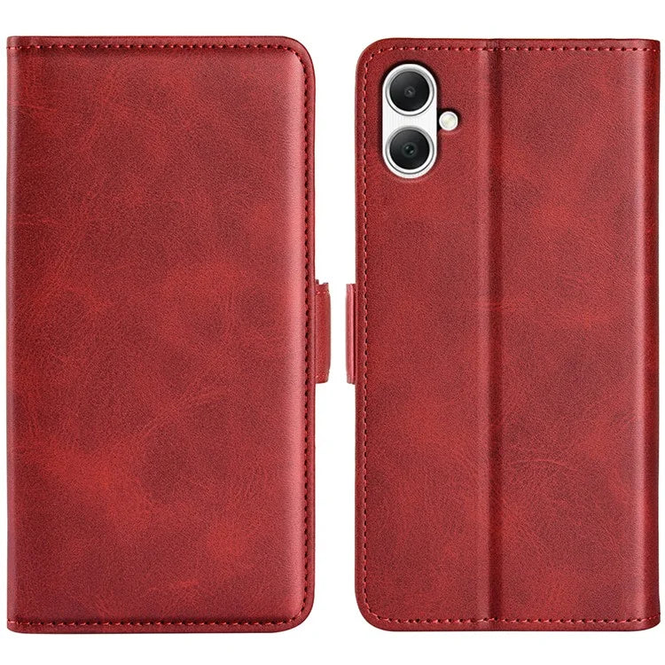 For Samsung Galaxy A05 4G Case Scratch Resistant Leather Wallet Stand Cellphone Cover
