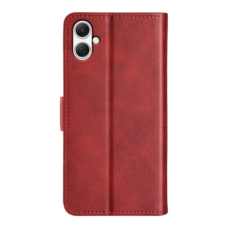 For Samsung Galaxy A05 4G Case Scratch Resistant Leather Wallet Stand Cellphone Cover