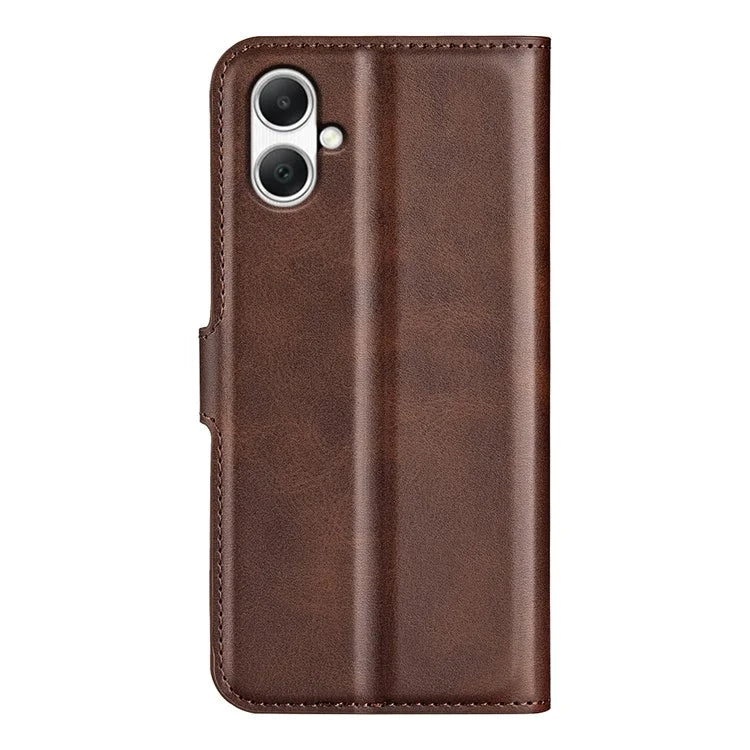 For Samsung Galaxy A05 4G Case Calf Texture PU Leather Phone Wallet Cover