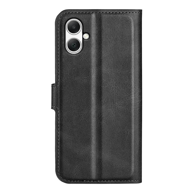 For Samsung Galaxy A05 4G Case Calf Texture PU Leather Phone Wallet Cover