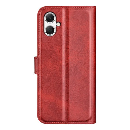 For Samsung Galaxy A05 4G Case Calf Texture PU Leather Phone Wallet Cover