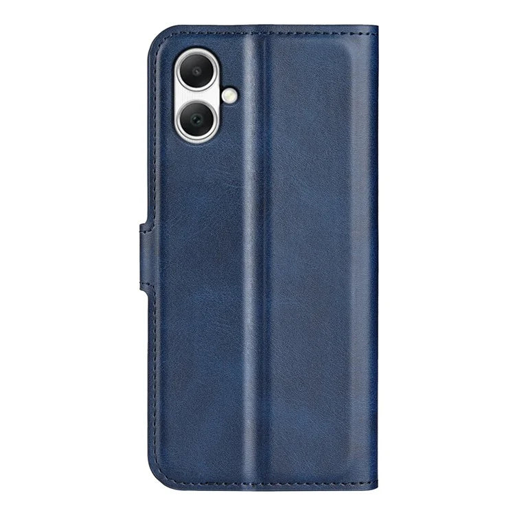 For Samsung Galaxy A05 4G Case Calf Texture PU Leather Phone Wallet Cover