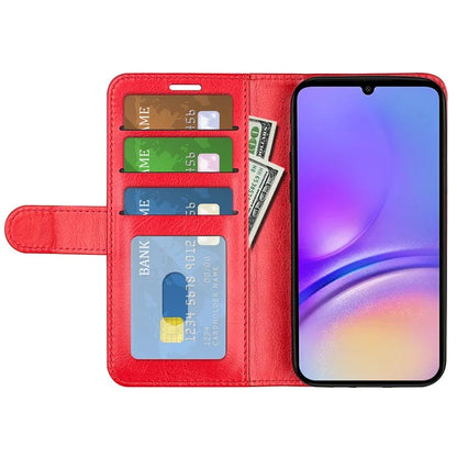 For Samsung Galaxy A05 4G Case Shockproof PU Leather Phone Cover