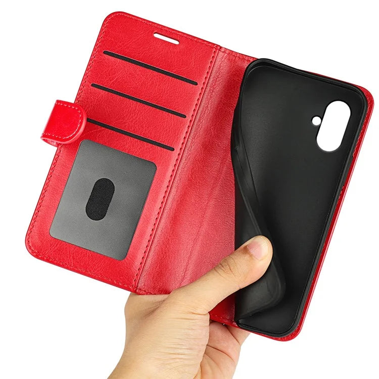 For Samsung Galaxy A05 4G Case Shockproof PU Leather Phone Cover
