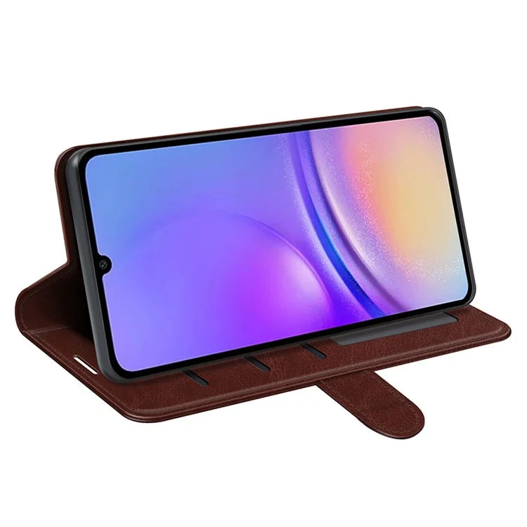 For Samsung Galaxy A05 4G Case Shockproof PU Leather Phone Cover