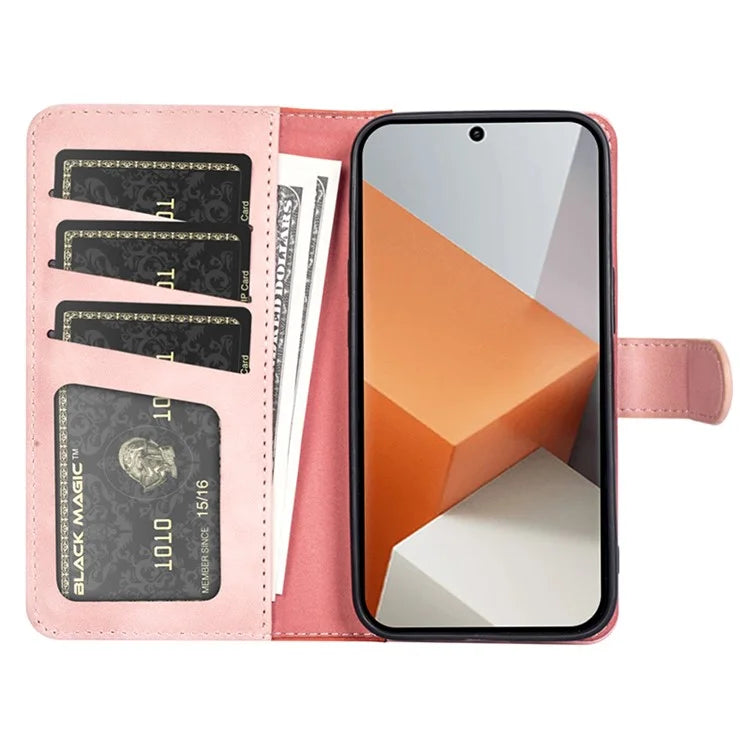 For Xiaomi Redmi Note 13 Pro+ 5G Case Folio Flip PU Leather Wallet Phone Cover