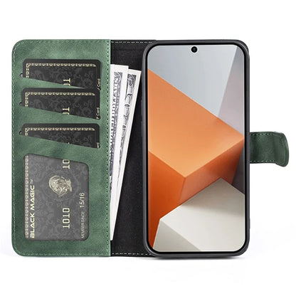 For Xiaomi Redmi Note 13 Pro+ 5G Case Folio Flip PU Leather Wallet Phone Cover