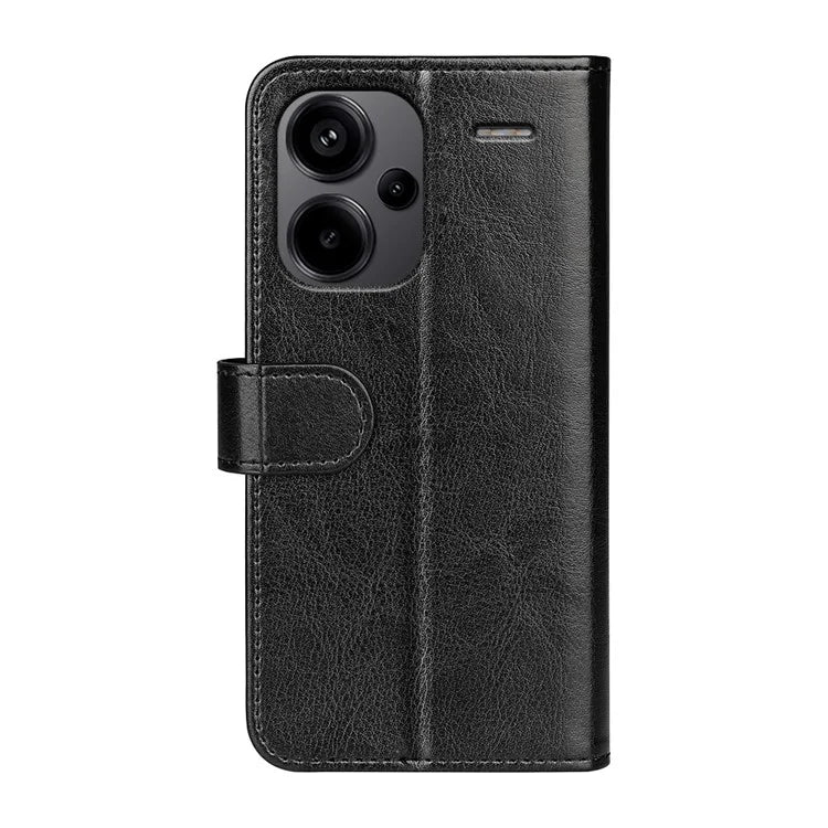 For Xiaomi Redmi Note 13 Pro+ 5G Case PU Leather Magnetic Clasp Phone Cover