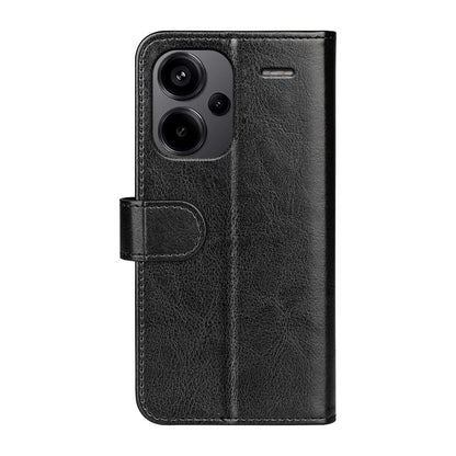 For Xiaomi Redmi Note 13 Pro+ 5G Case PU Leather Magnetic Clasp Phone Cover