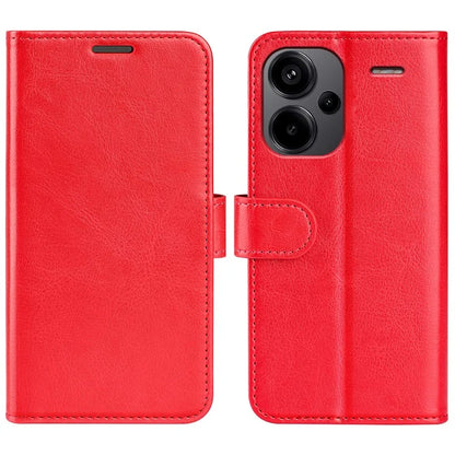 For Xiaomi Redmi Note 13 Pro+ 5G Case PU Leather Magnetic Clasp Phone Cover