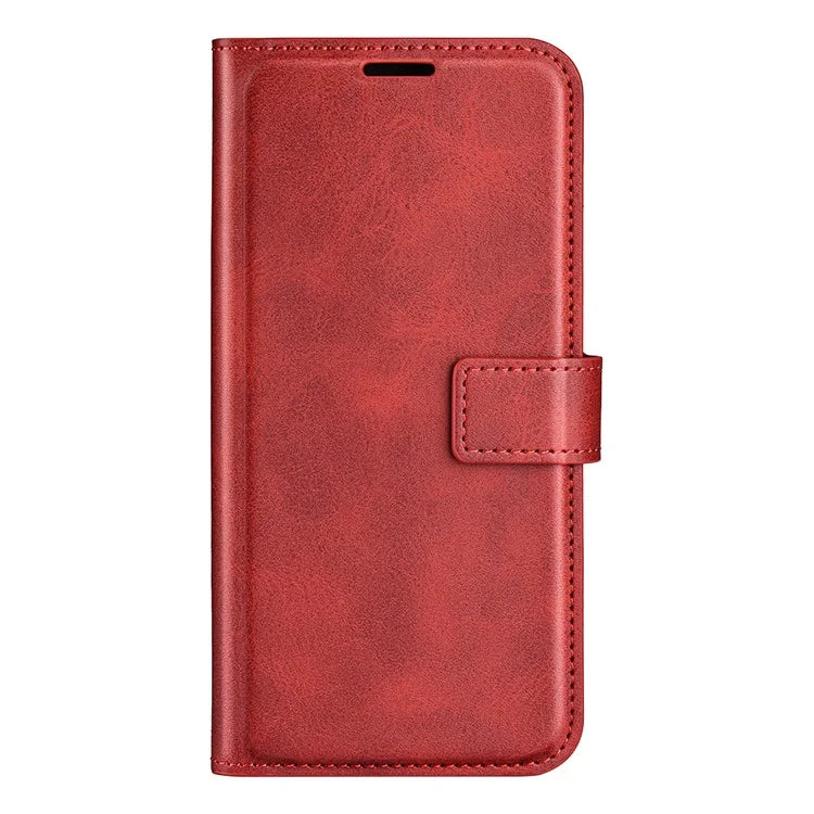 For Xiaomi Redmi Note 13 Pro+ 5G Case PU Leather Calf Texture Phone Stand Cover