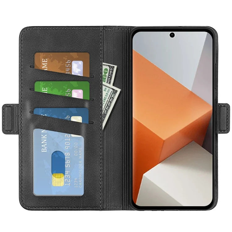 For Xiaomi Redmi Note 13 Pro+ 5G Case Drop Protection Leather Wallet Stand Cellphone Cover