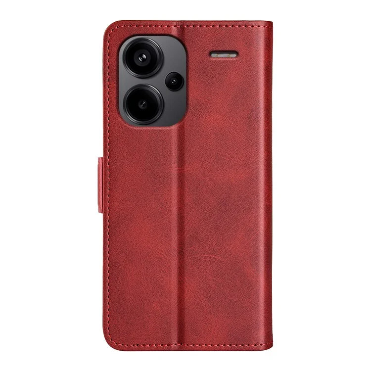 For Xiaomi Redmi Note 13 Pro+ 5G Case Drop Protection Leather Wallet Stand Cellphone Cover