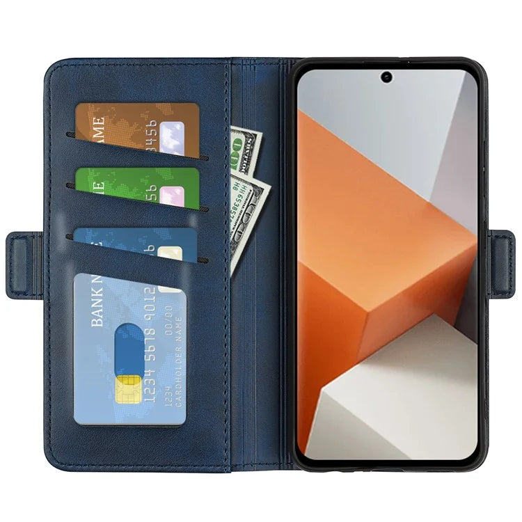 For Xiaomi Redmi Note 13 Pro+ 5G Case Drop Protection Leather Wallet Stand Cellphone Cover