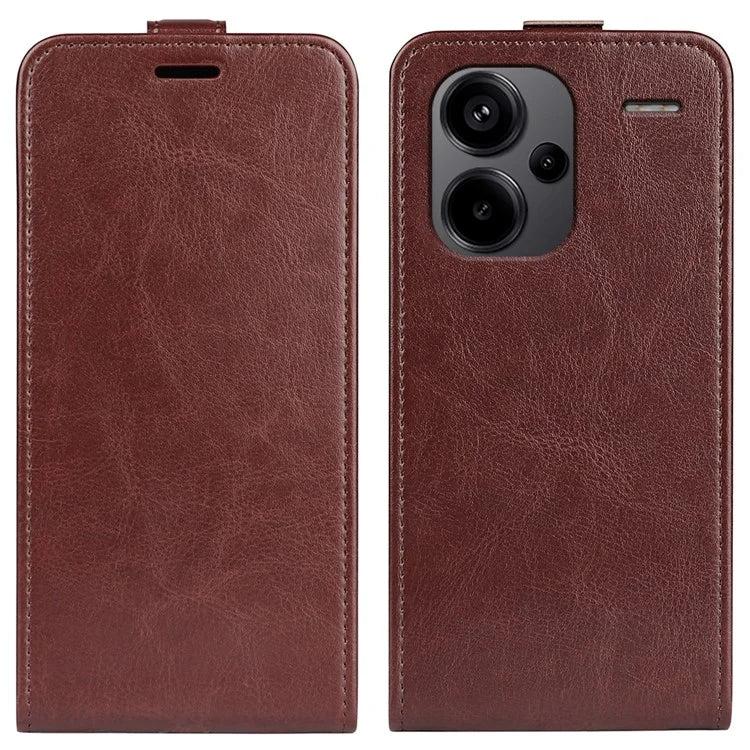 For Xiaomi Redmi Note 13 Pro+ 5G Case Crazy Horse Texture Card Holder Leather Phone Cover