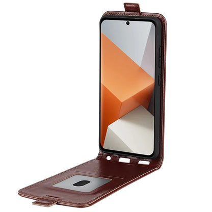 For Xiaomi Redmi Note 13 Pro+ 5G Case Crazy Horse Texture Card Holder Leather Phone Cover