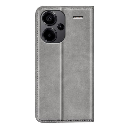 For Xiaomi Redmi Note 13 Pro+ 5G Case PU Leather Skin-touch Phone Wallet Cover