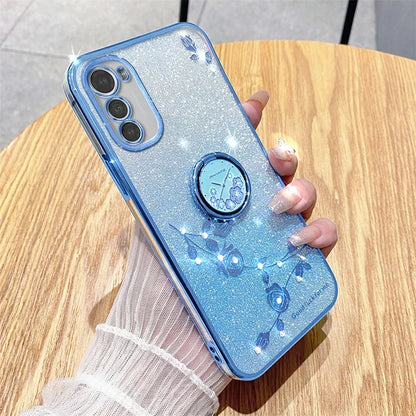 KADEM For Motorola Moto E32 4G / E32s 4G Case Ring Kickstand TPU Smartphone Cover