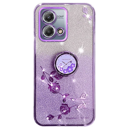 KADEM For Motorola Moto G Stylus 5G (2023) Cover Ring Kickstand Gradient TPU Phone Case