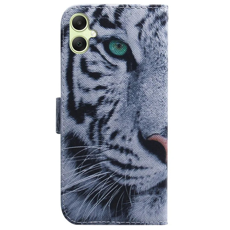 For Samsung Galaxy A05 4G Case PU Leather Wallet Pattern Printing Phone Cover
