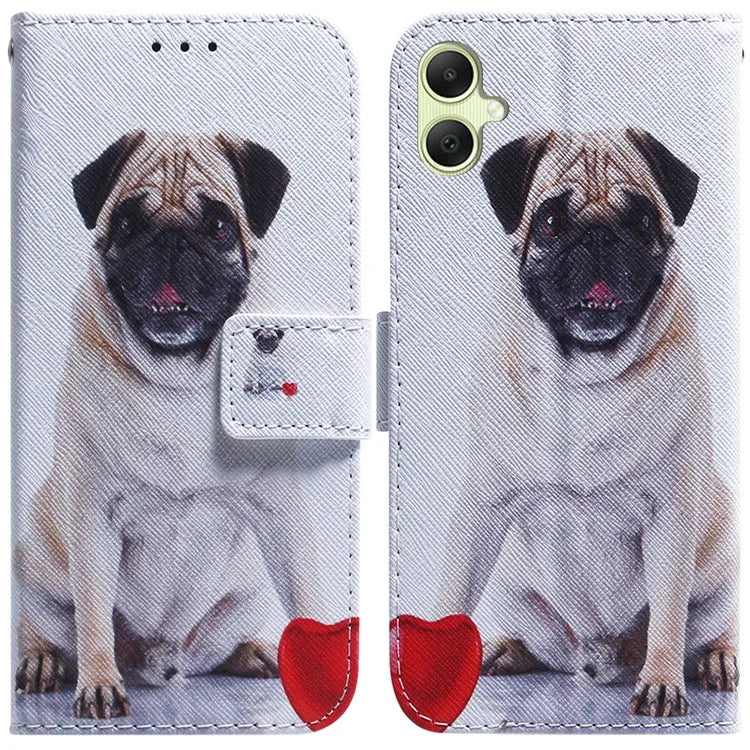 For Samsung Galaxy A05 4G Case PU Leather Wallet Pattern Printing Phone Cover