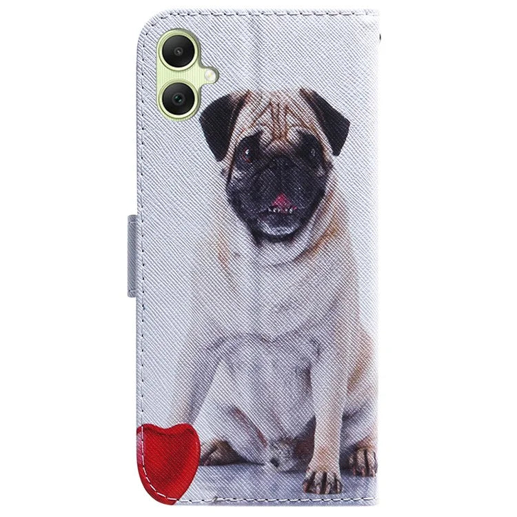 For Samsung Galaxy A05 4G Case PU Leather Wallet Pattern Printing Phone Cover