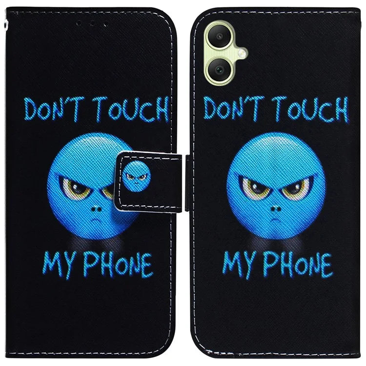 For Samsung Galaxy A05 4G Case PU Leather Wallet Pattern Printing Phone Cover