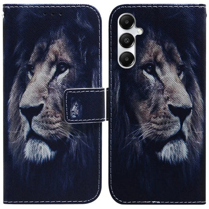 For Samsung Galaxy A05s 4G Case Pattern Printing PU Leather Stand Phone Cover