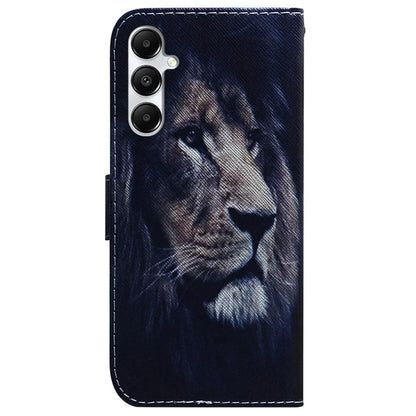 For Samsung Galaxy A05s 4G Case Pattern Printing PU Leather Stand Phone Cover