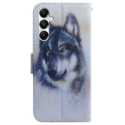 For Samsung Galaxy A05s 4G Case Pattern Printing PU Leather Stand Phone Cover
