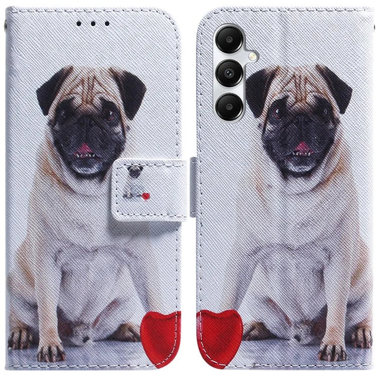 For Samsung Galaxy A05s 4G Case Pattern Printing PU Leather Stand Phone Cover