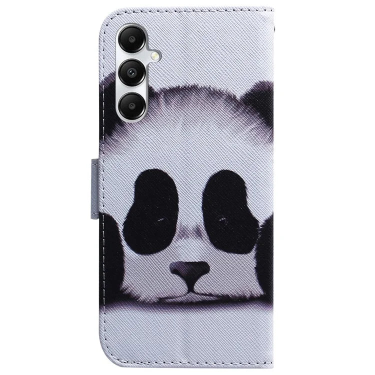 For Samsung Galaxy A05s 4G Case Pattern Printing PU Leather Stand Phone Cover