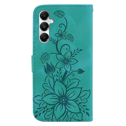 For Samsung Galaxy A05s 4G Case Flower Imprint Leather Wallet Mobile Phone Cover