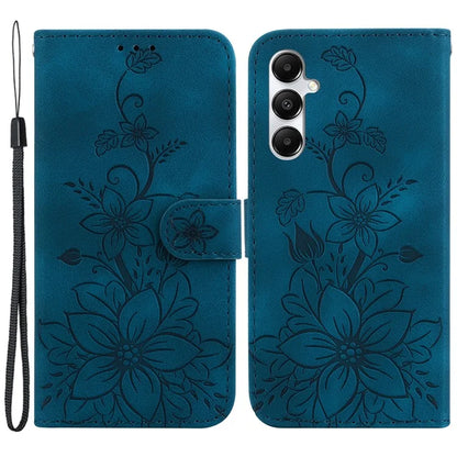 For Samsung Galaxy A05s 4G Case Flower Imprint Leather Wallet Mobile Phone Cover