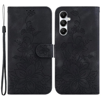 For Samsung Galaxy A05s 4G Case Flower Imprint Leather Wallet Mobile Phone Cover