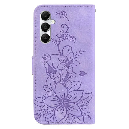For Samsung Galaxy A05s 4G Case Flower Imprint Leather Wallet Mobile Phone Cover