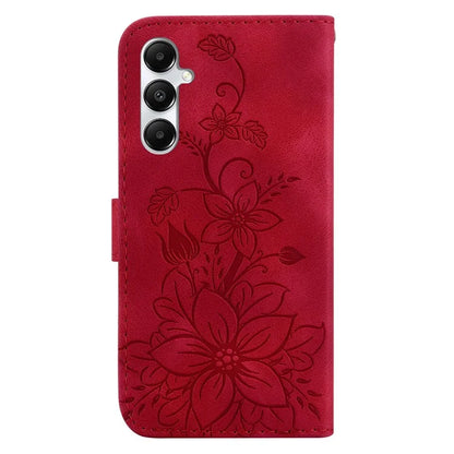 For Samsung Galaxy A05s 4G Case Flower Imprint Leather Wallet Mobile Phone Cover