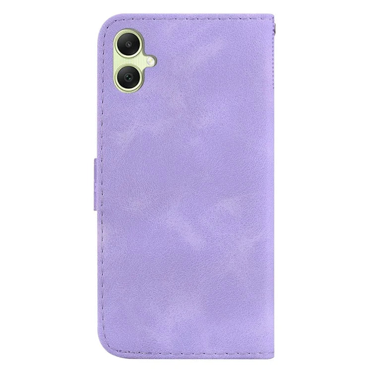 For Samsung Galaxy A05 4G Case PU Leather 7-Shape Imprinted Phone Stand Cover