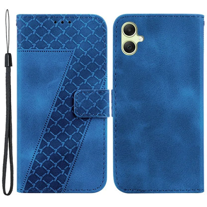 For Samsung Galaxy A05 4G Case PU Leather 7-Shape Imprinted Phone Stand Cover