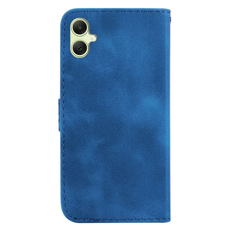 For Samsung Galaxy A05 4G Case PU Leather 7-Shape Imprinted Phone Stand Cover