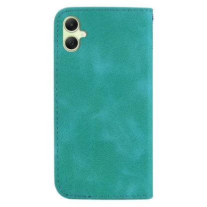For Samsung Galaxy A05 4G Case PU Leather 7-Shape Imprinted Phone Stand Cover