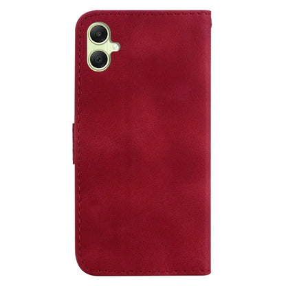 For Samsung Galaxy A05 4G Case PU Leather 7-Shape Imprinted Phone Stand Cover